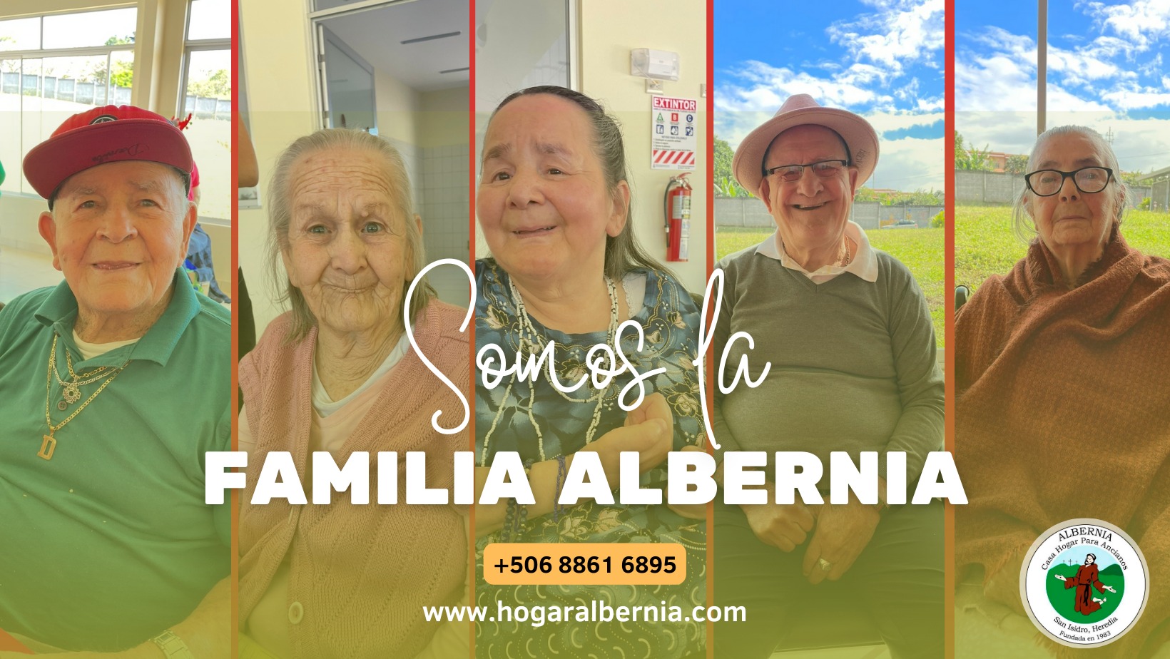 Imagen principal del artículo: Hogar de Ancianos Albernia: organización lleva 33 años apoyando a adultos mayores heredianos