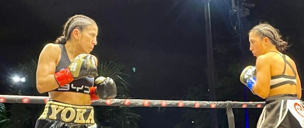 Imagen principal del artículo: Yokasta Valle nuevamente defiende con éxito sus títulos mundiales