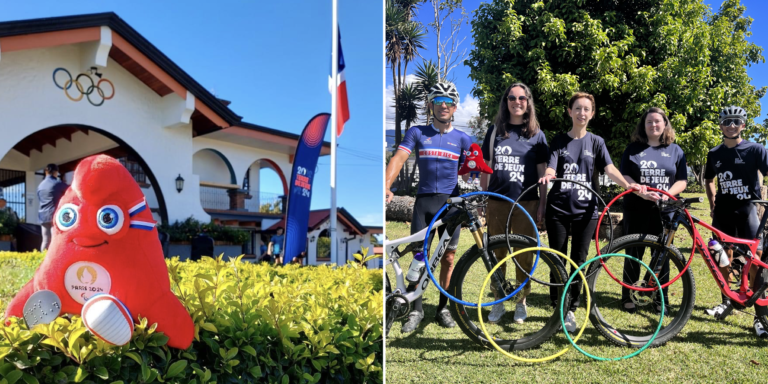 Embajada de Francia en Costa Rica inició cuenta regresiva de 500 días rumbo a Juegos Olímpicos