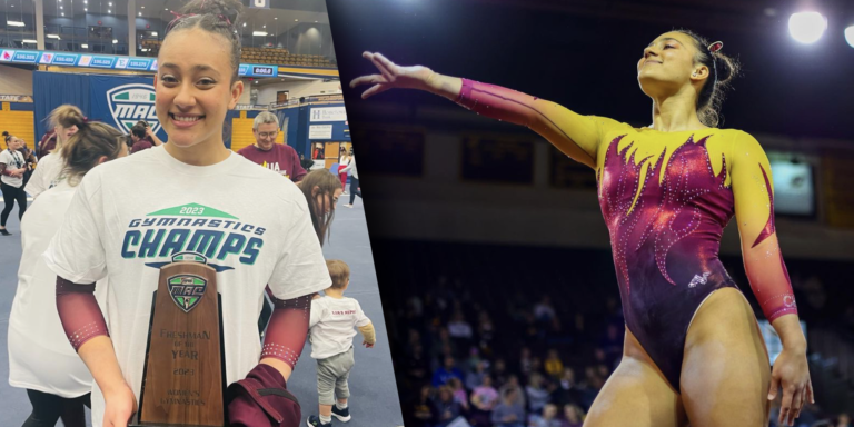 Gimnasta universitaria tica Luciana Alvarado se corona campeona de conferencia en Estados Unidos