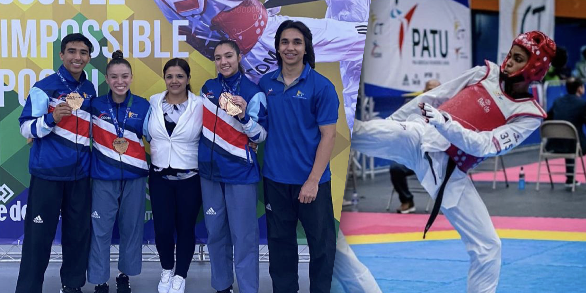 Imagen principal del artículo: Costa Rica ganó cuatro medallas en las Series Panamericanas de Taekwondo en Brasil