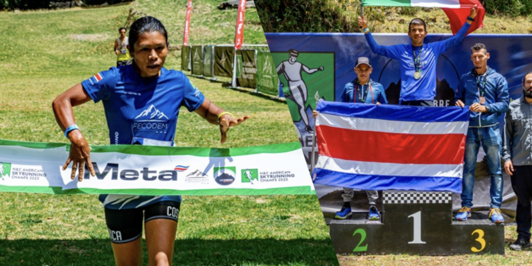 Deportistas de montaña ticos conquistan tres medallas internacionales en el Campeonato Centro y Norteamericano de Skyrunning 2023