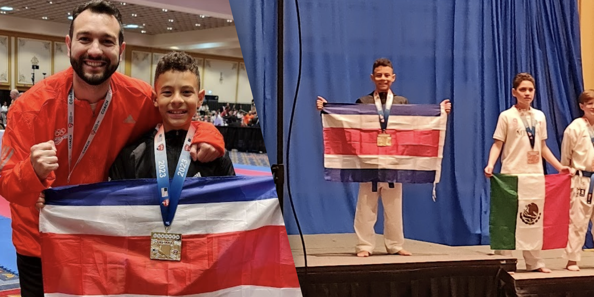 Imagen principal del artículo: Prometedor karateca tico Juan Camilo Villalobos ganó oro en el Abierto de Estados Unidos 2023