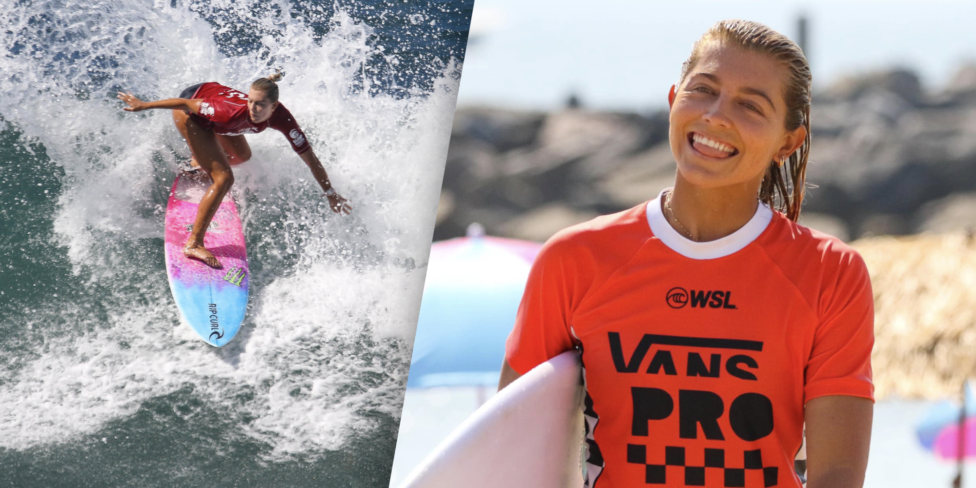 Imagen principal del artículo: Leilani McGonagle clasificó oficialmente al segundo circuito de surf más importante del mundo