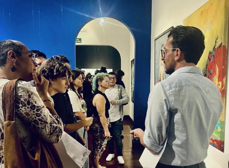 Pintor Ronald Gamboa es seleccionado para el Salón Nacional de Artes Visuales del MAC