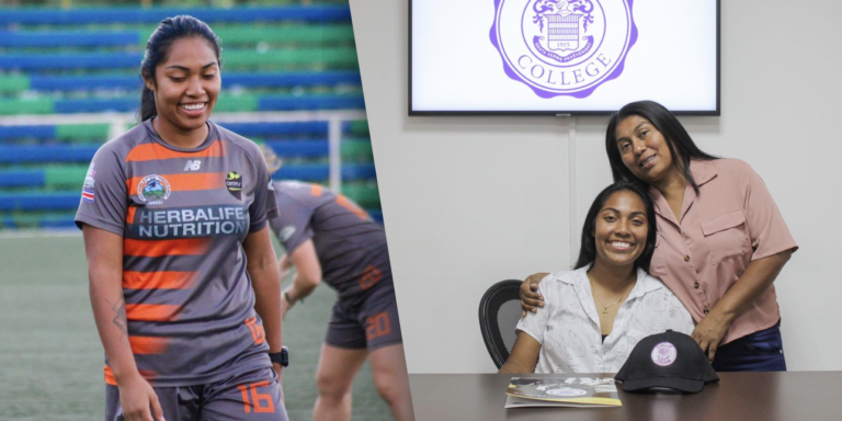 Indígena costarricense Némesis Díaz jugará en el fútbol universitario de Estados Unidos