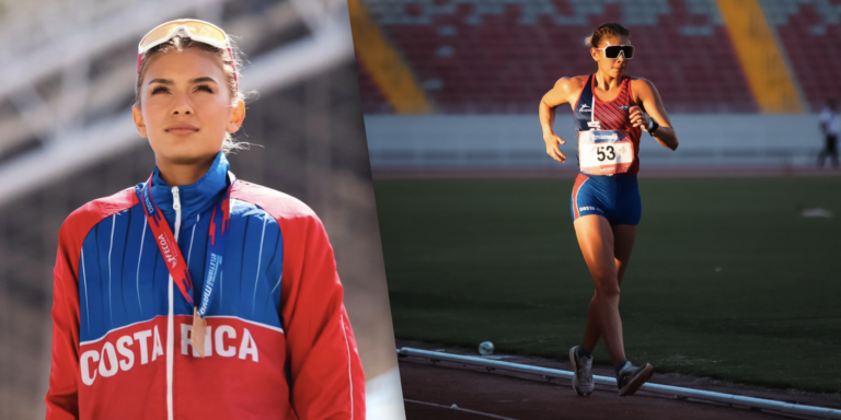 A sus 23 años, atleta tica Noelia Vargas conquistó su tercer título centroamericano mayor de atletismo