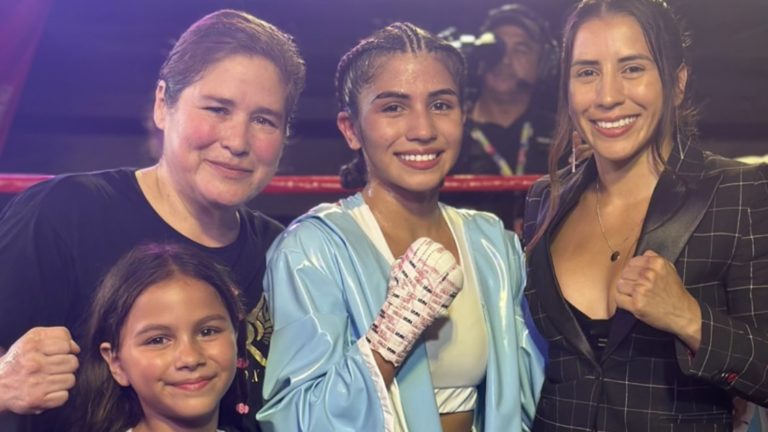 Boxeadora tica Naomy Valle consigue séptima victoria profesional de manera consecutiva