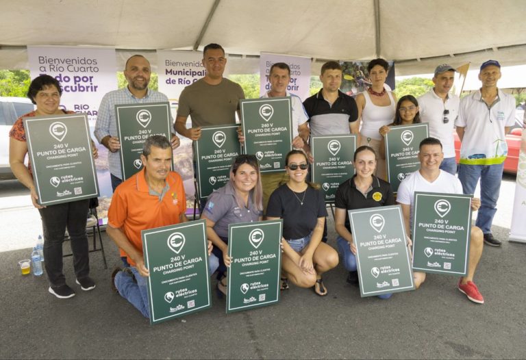 Río Cuarto inaugura nueva ruta eléctrica