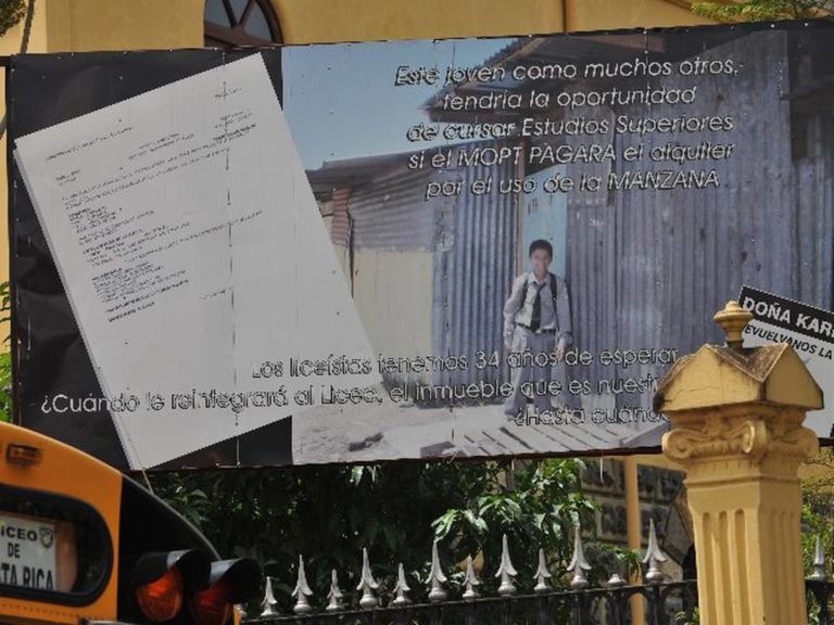 Tribunal Contencioso suspende traslado de terreno del Liceo de Costa Rica para proyecto Ciudad Gobierno