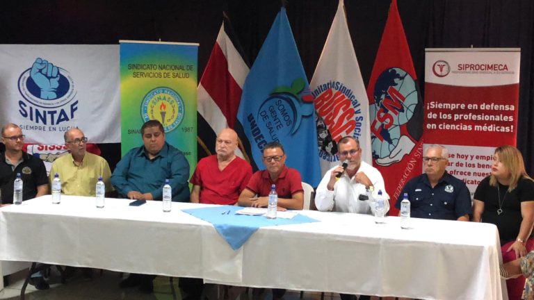 Sindicatos convocan a protestas tras decisión de CCSS de pasar 19 mil puestos a rectoría de Mideplán