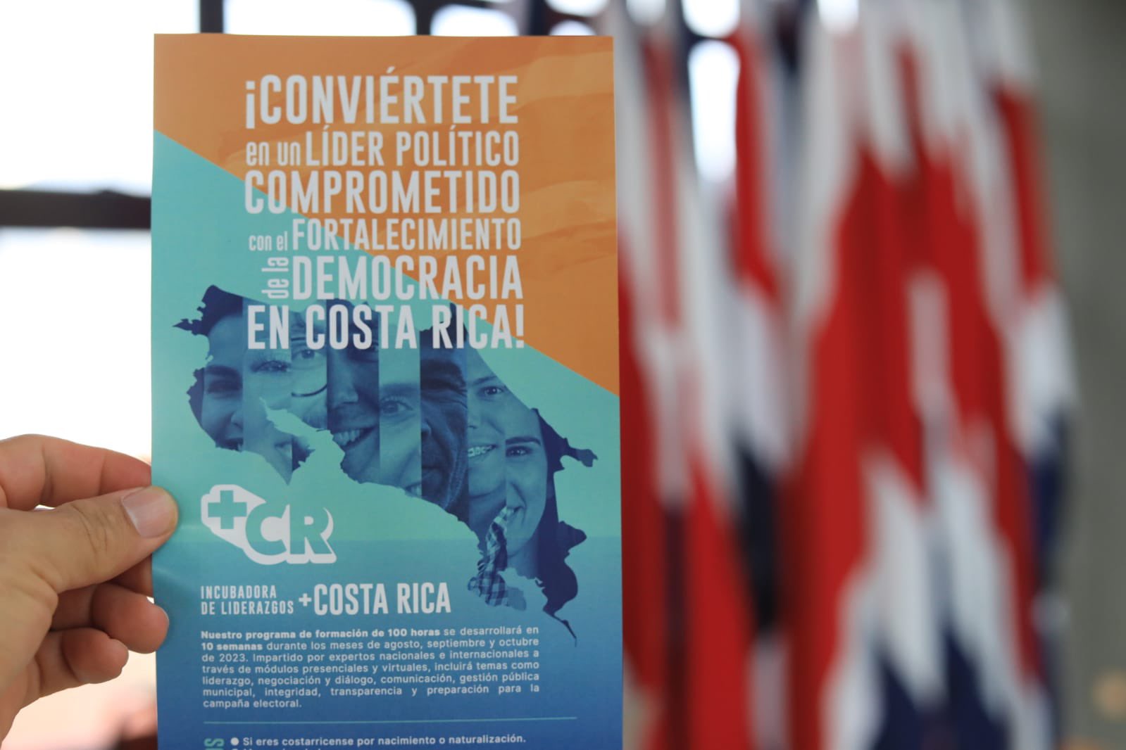 Imagen principal del artículo: +Costa Rica selecciona a 80 personas para su primera generación de liderazgos políticos