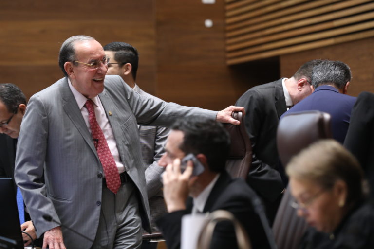 PLN confirma apoyo a reelección de Rodrigo Arias como presidente de la Asamblea Legislativa
