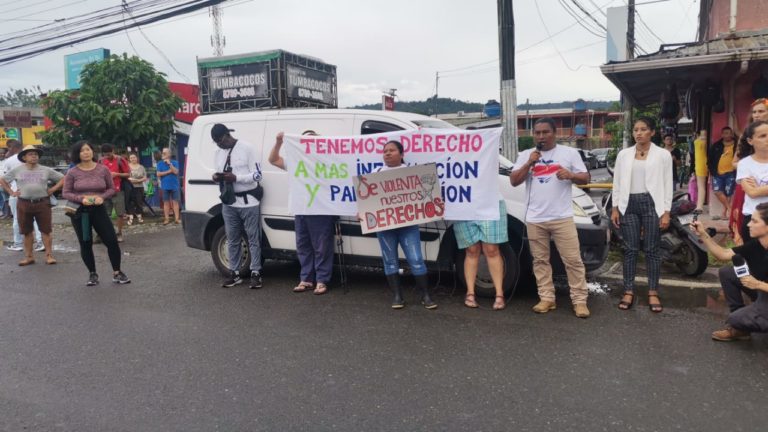 Vecinos de Talamanca realizaron marcha en manifestación contra el Plan Regulador Costero