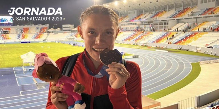 "Ha sido un año muy difícil a nivel psicológico": Andrea Vargas conquista medalla de bronce en San Salvador 2023