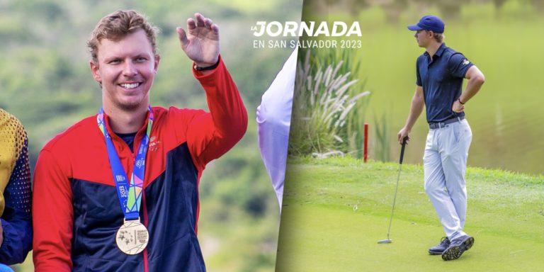 Por primera vez en la historia, un golfista costarricense gana medalla de oro en Juegos Centroamericanos y del Caribe