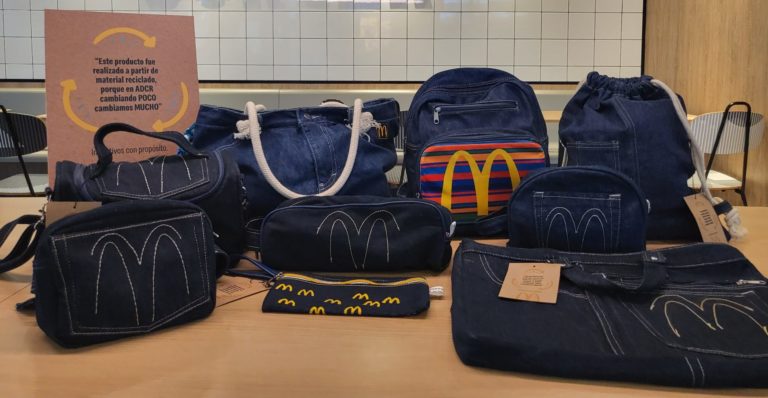 Arcos Dorados implementa medida para reutilizar los materiales de uniformes en McDonald's