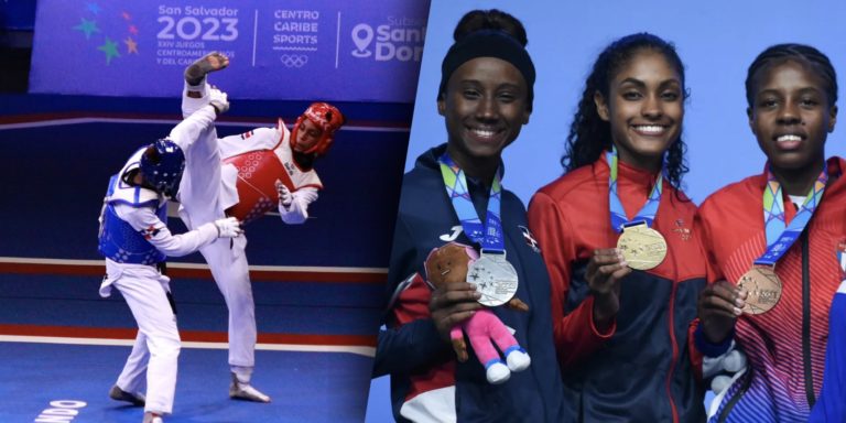 Taekwondista tica Neshy Lindo demuestra su poderío en la región: ¡Ganó medalla de oro en San Salvador 2023!