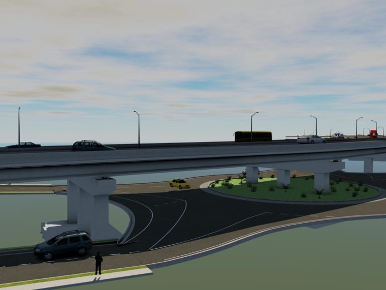 Inicia construcción de paso elevado en Hatillo 4