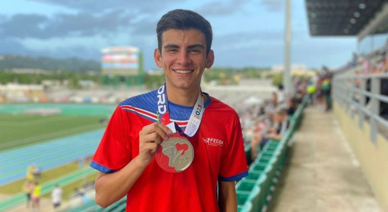 Atleta tico Paulo Gómez se proclamó subcampeón panamericano juvenil en Puerto Rico