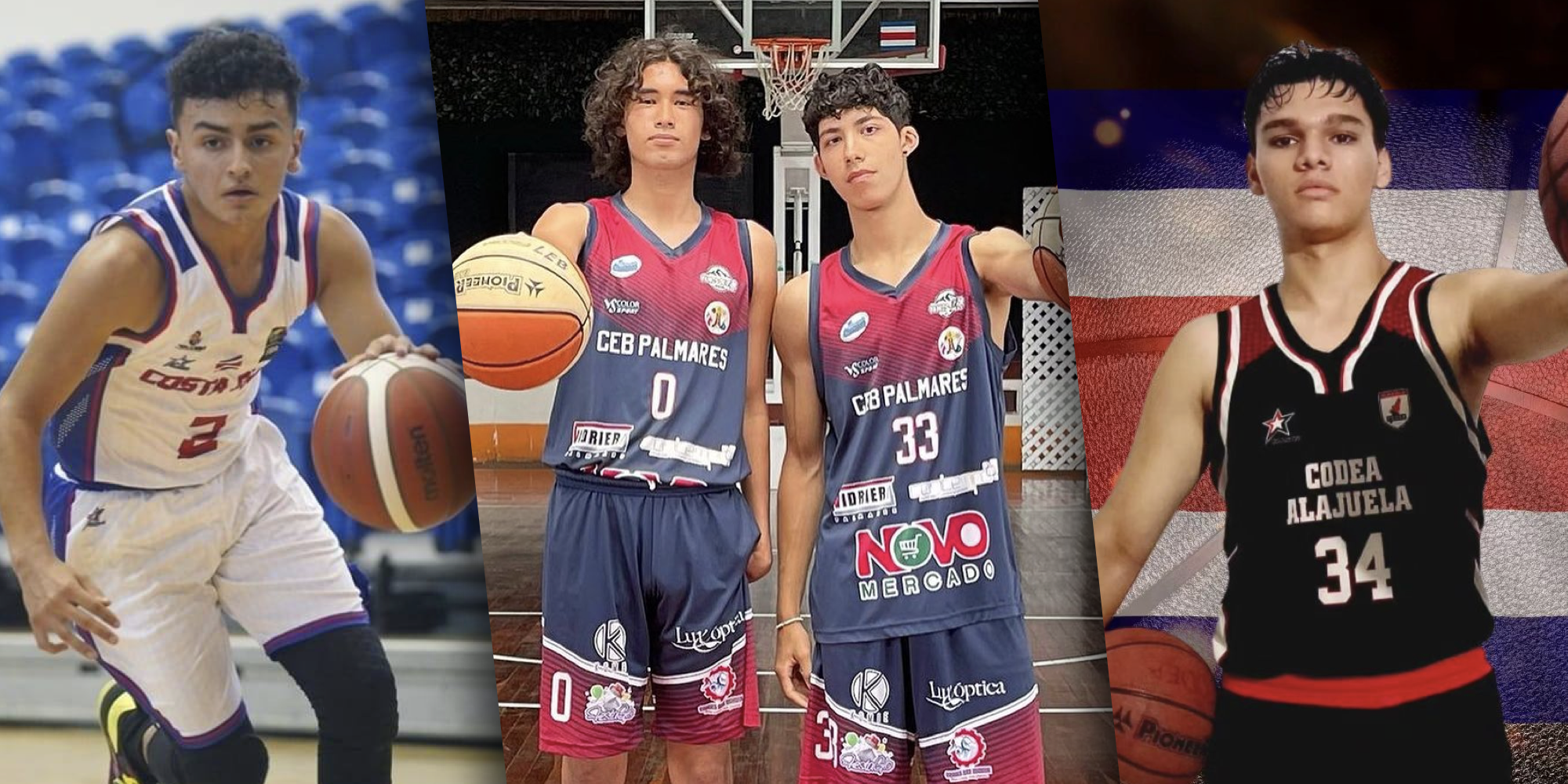 Imagen principal del artículo: Talento de exportación: colegio de Nueva York recluta a cuatro basquetbolistas de Costa Rica