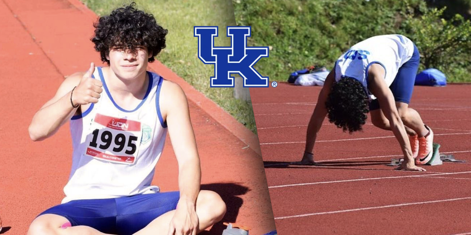 Imagen principal del artículo: Velocista costarricense André García fue reclutado por la prestigiosa Universidad de Kentucky