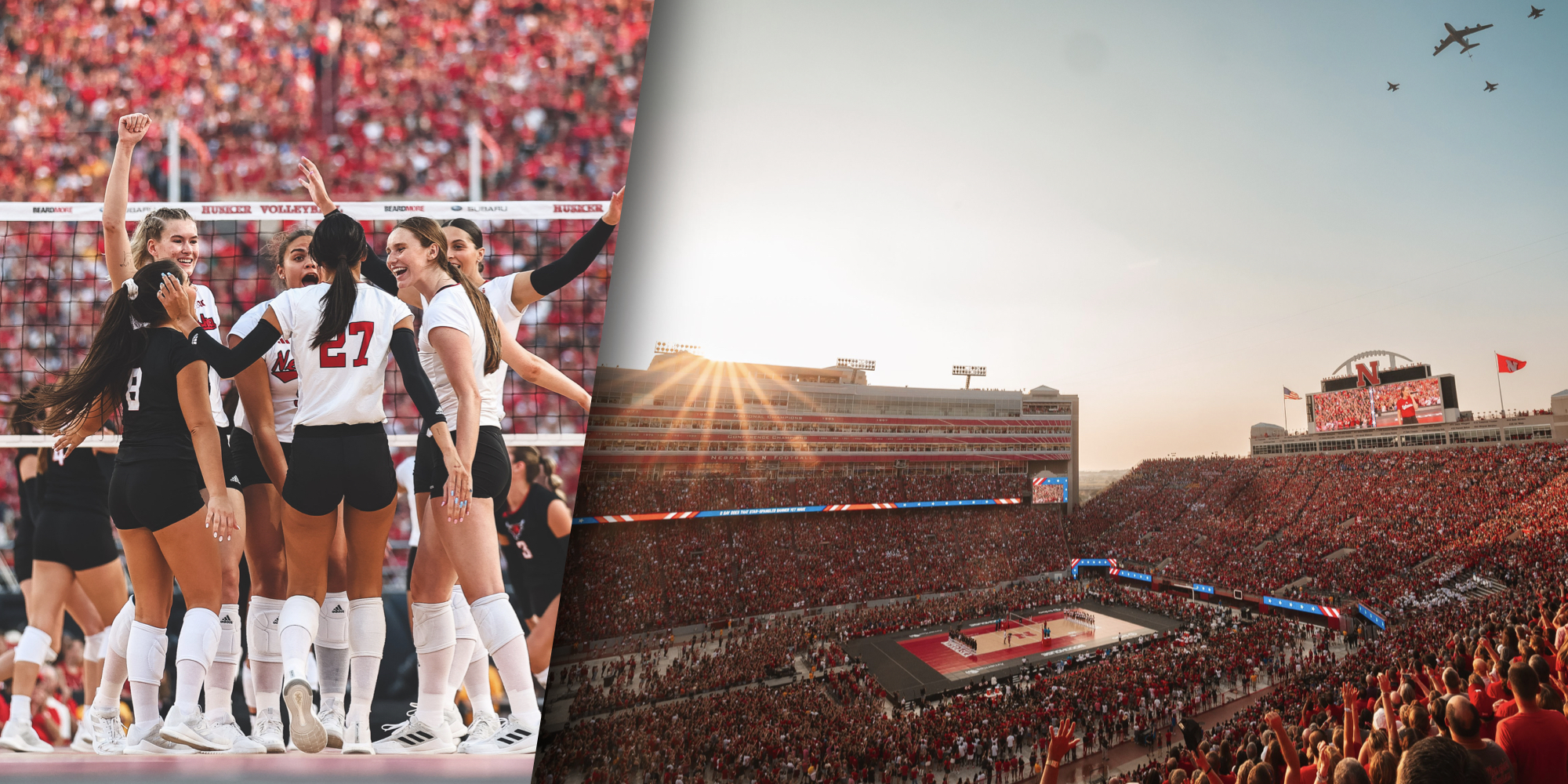Imagen principal del artículo: Partido de voleibol rompe el récord mundial de mayor asistencia a un evento deportivo femenino