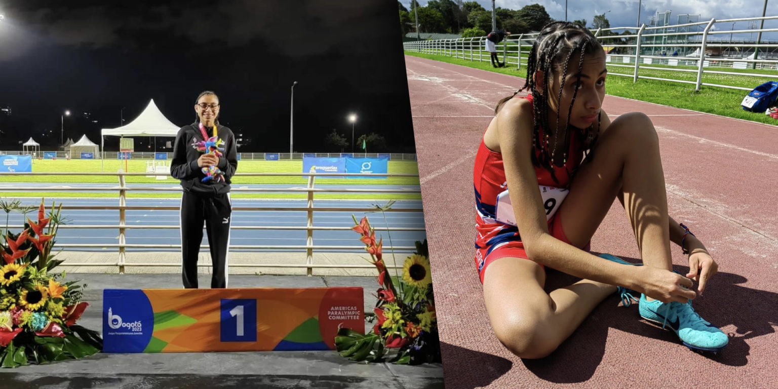 Imagen principal del artículo: Joven paravelocista costarricense Sofía Orozco impone nuevo récord nacional y gana oro en México