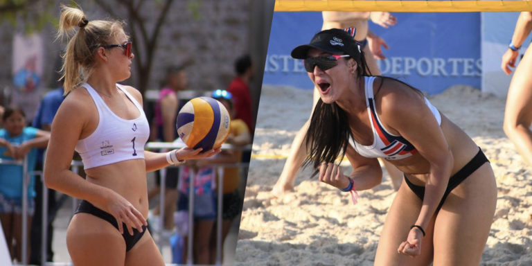 Voleibolistas ticas Kianny Quesada y Angel Williams clasifican al Mundial Mayor de México 2023