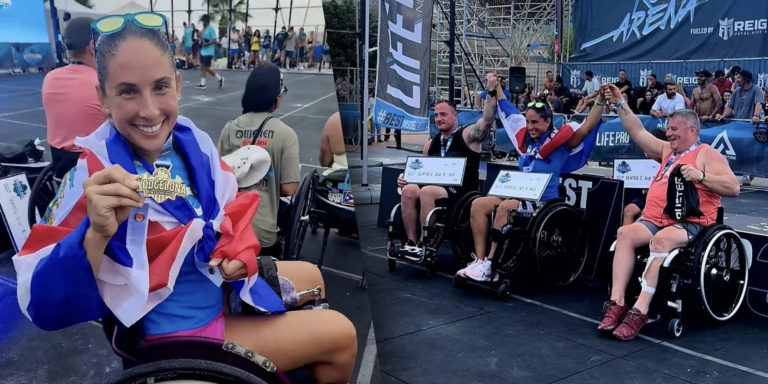 Atleta costarricense Amalia Ortuño se proclama bicampeona europea de CrossFit adaptado
