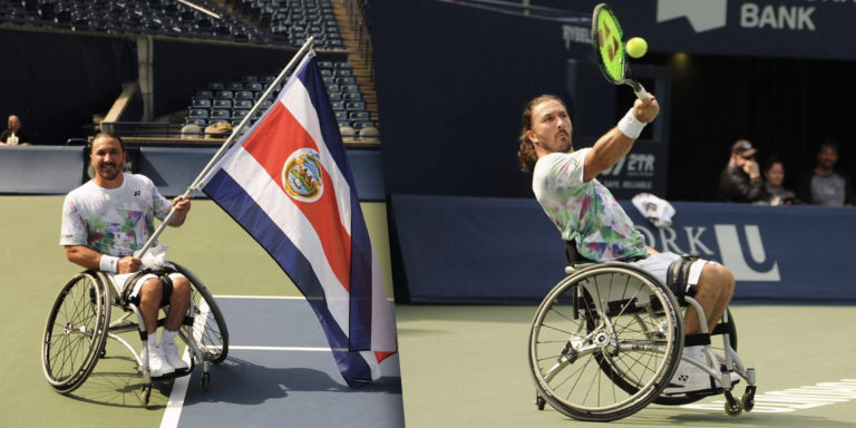 Paratenista tico José Pablo Gil ascendió en el ranking mundial: es el #1 de Centroamérica y #7 de América