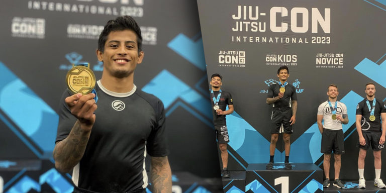 Atleta tico Julián Espinosa gana el Jiu-Jitsu CON International 2023 de Las Vegas