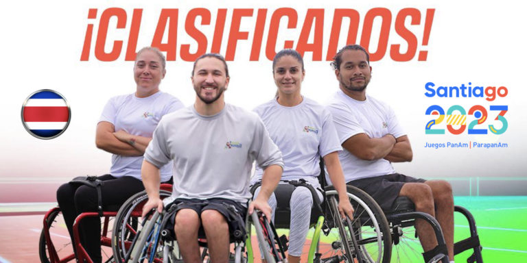Histórico: cuatro paratenistas ticos clasificaron a los Juegos Parapanamericanos de Santiago 2023