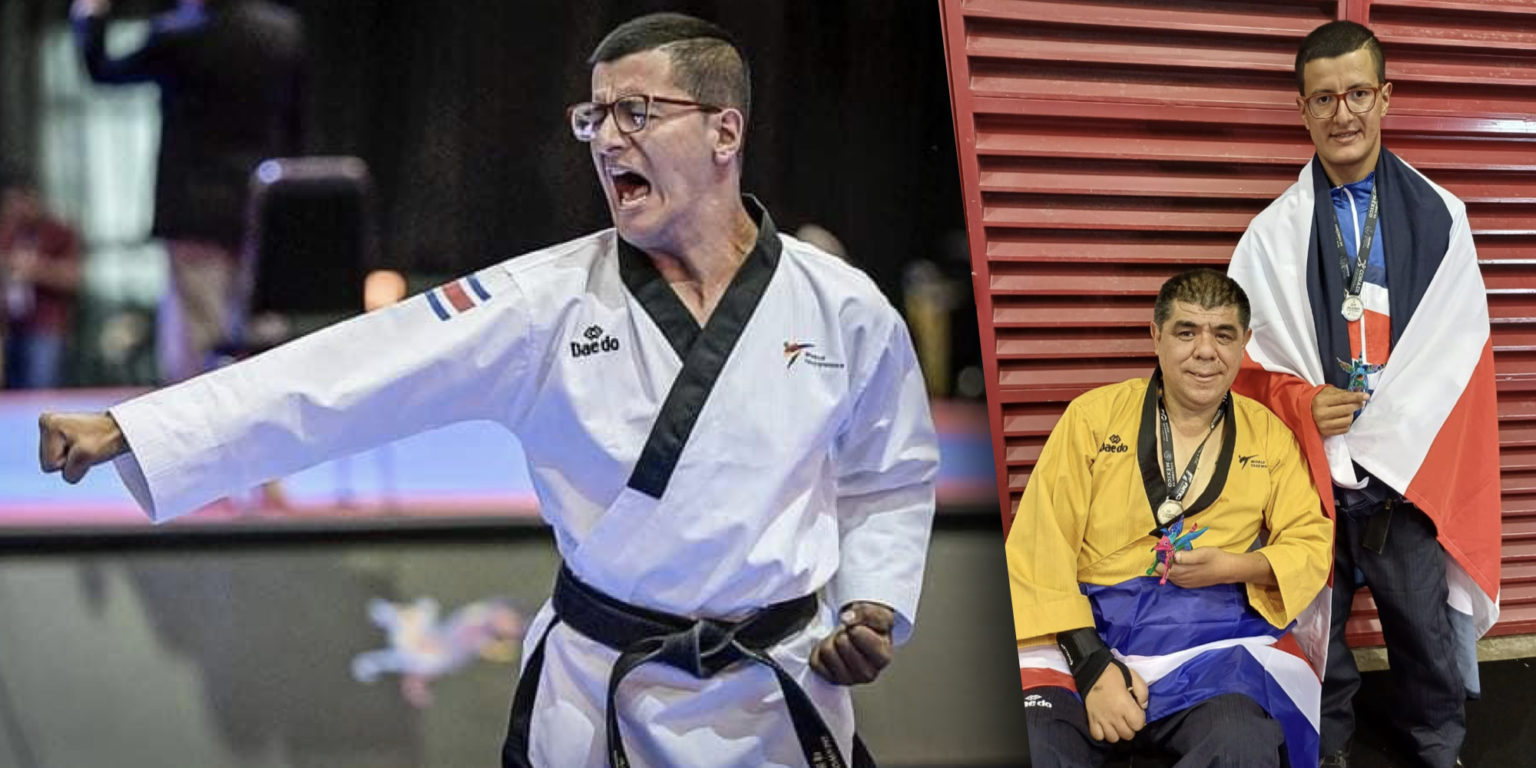 Imagen principal del artículo: Por primera vez en la historia, Costa Rica gana una medalla en un Mundial de Parataekwondo