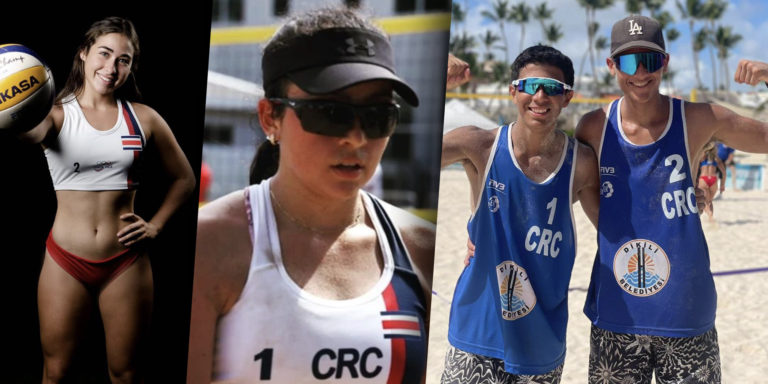 Oficial: Costa Rica clasificó al Mundial U-21 de Voleibol Playa que se realizará en Tailandia