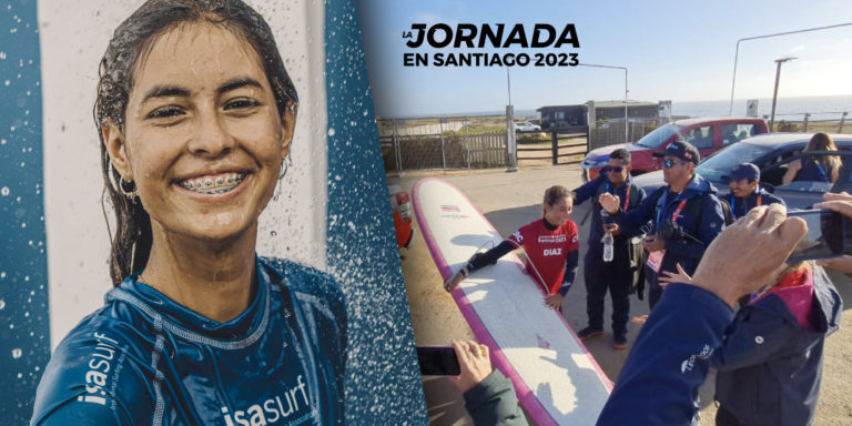 Surfista guancasteca Lía Díaz se aferra a los Juegos Panamericanos de Santiago 2023