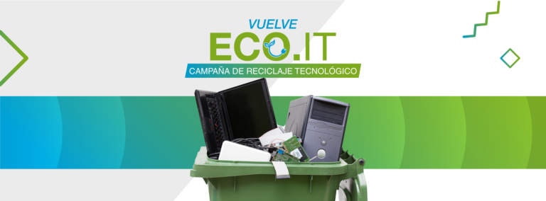 ECO-IT: campaña busca reciclar dispositivos electrónicos antiguos o en desuso