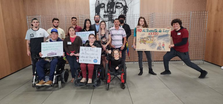 Personas con discapacidad marcharán por sus derechos el próximo 4 de diciembre