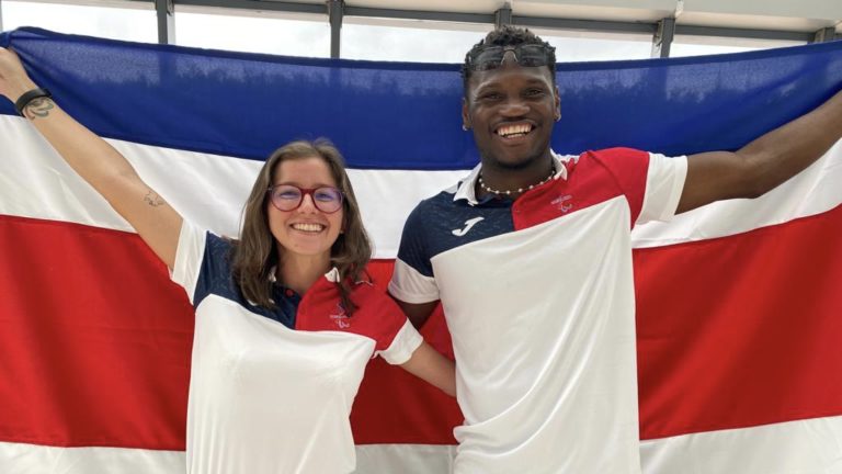 Sherman Güity y Camila Haase serán los abanderados de Costa Rica en Santiago 2023
