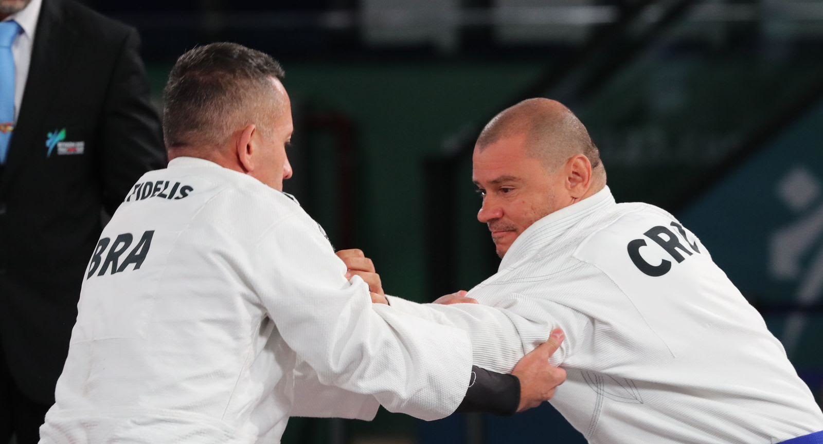 Imagen principal del artículo: Andrés Fontana ganó la medalla de plata en el Campeonato Mundial de Para Jiu Jitsu