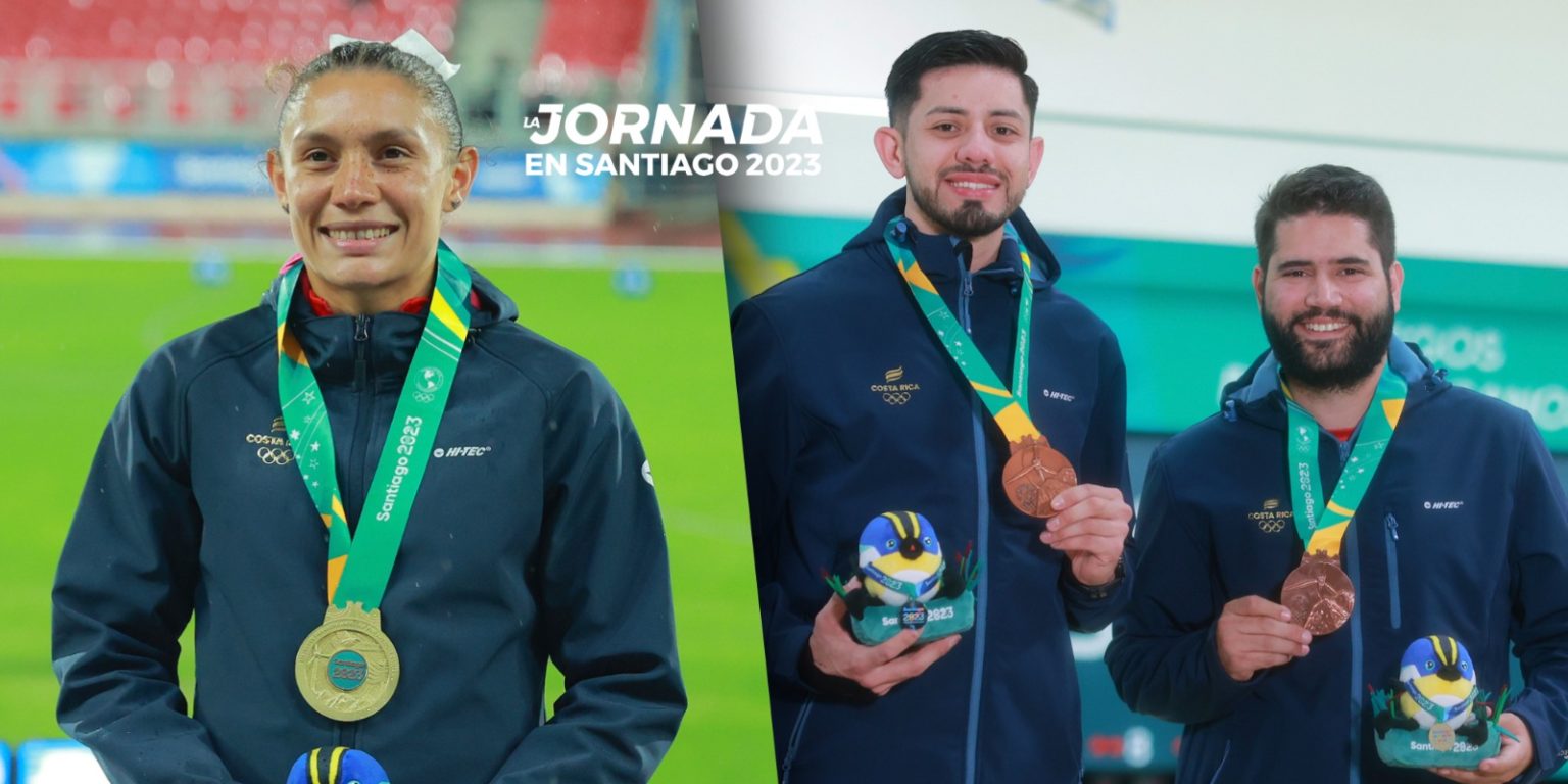 Imagen principal del artículo: Santiago 2023 son los segundos Panamericanos con más medallas en la historia de Costa Rica