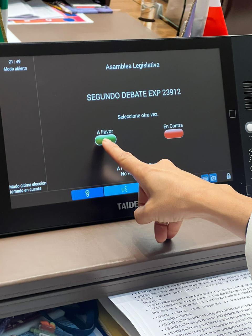 Imagen principal del artículo: Aprobado en segundo debate el Presupuesto 2024 con el voto en contra del oficialismo