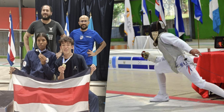 Costa Rica conquistó 13 medallas en el Centroamericano de Esgrima U-12, U-14 y Mayor