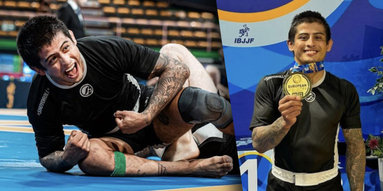 Atleta tico de jiu-jitsu Julián Espinosa se proclama campeón sin kimono de Europa