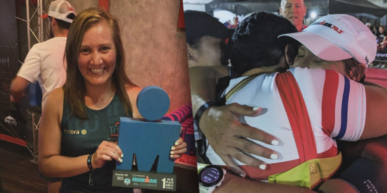 Triatleta tica Cyndi Cortés triunfa en el IRONMAN de Cozumel y clasifica al Mundial de Francia 2024