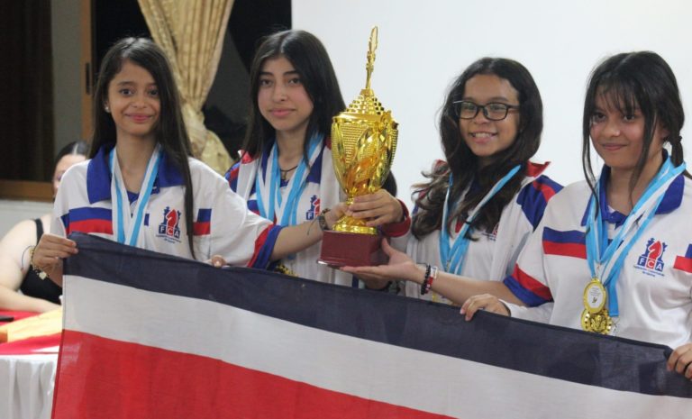 Costa Rica se proclama campeón por equipos del Campeonato Centroamericano U-14 de Ajedrez
