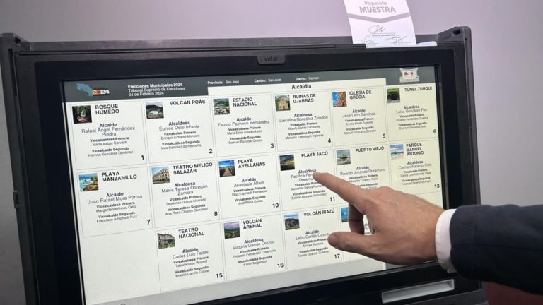 TSE no utilizará el voto electrónico en la elección de 2026