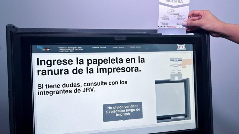 TSE definió distritos que tendrán voto electrónico en elecciones municipales 2024