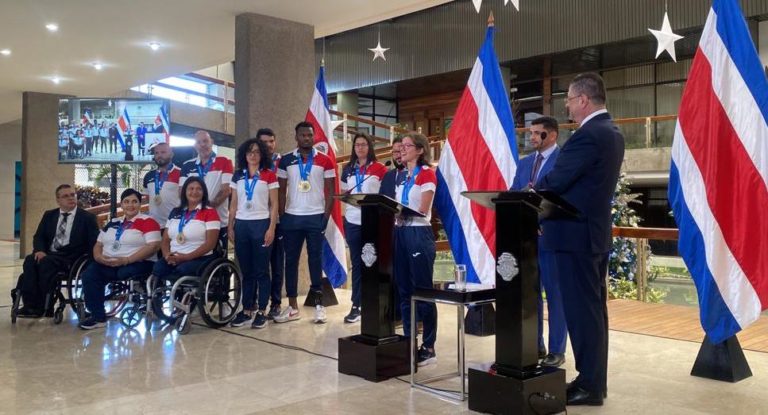 Gobierno dará 74 millones de colones para que los paratletas se preparen rumbo a París 2024