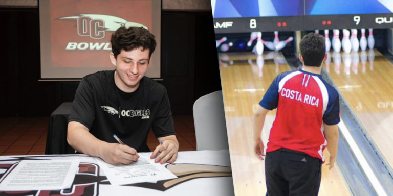 Bolichista costarricense Mateo Gordienko fue reclutado por universidad de Estados Unidos